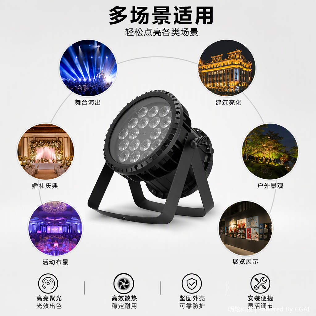 Lámparas profesionales del espectáculo de la etapa equipo de iluminación de la iluminación de la iluminación de la iluminación de la iluminación de la iluminación del espectáculo del escenario