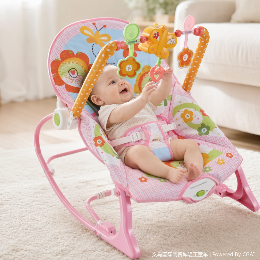Multifunction baby cuna mecedora silla de paseo asiento de correa de bebé productos para madres y bebés baby casual shaker kids shaker Specification image