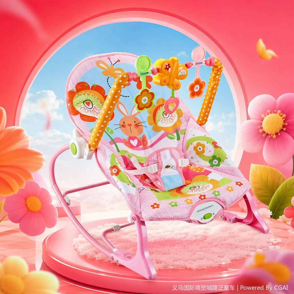 Multifunction baby cuna mecedora silla de paseo asiento de correa de bebé productos para madres y bebés baby casual shaker kids shaker