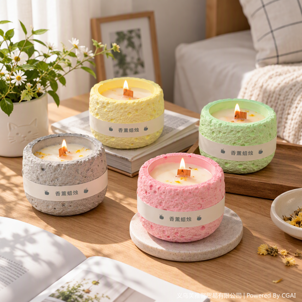 Planet Color Gypsum Cup Scented Candle 260g Creative Scented Candle Souvenir Practical Cultural and Creative Seed Weaving Machine Decorative Scented Gift Box Selected Beautiful and Practical Item Picture