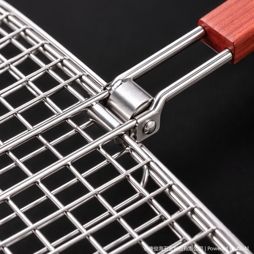 Multi-functional portable barbecue grill, barbecue utensils, stainless steel barbecue mesh, outdoor skewer grilling wonder, essential for family picnics Item Picture