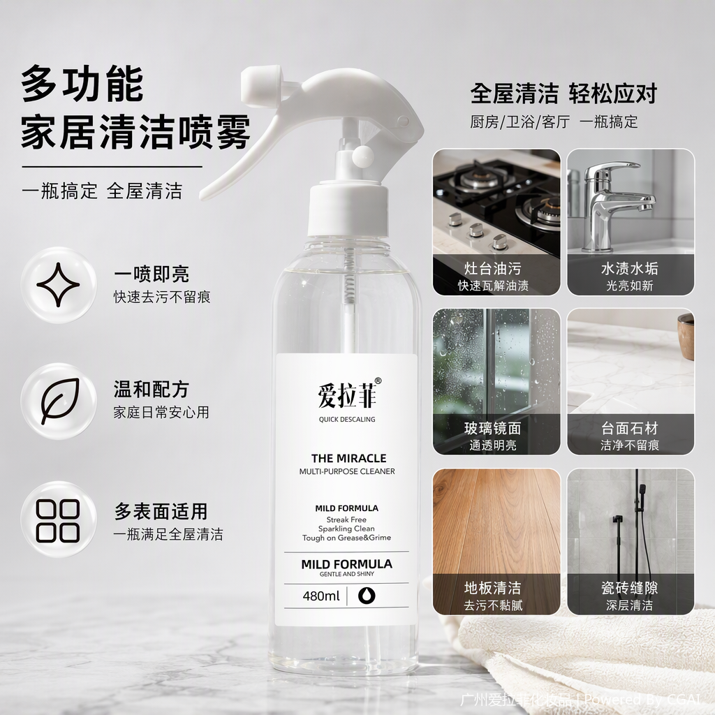 Multi-functional Household Cleaning Spray Multi-functional Household Cleaning Spray