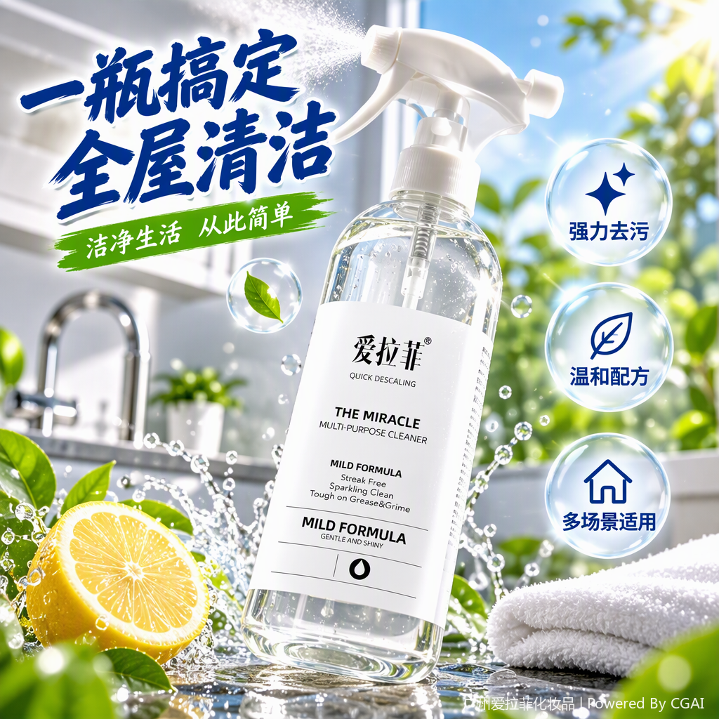 Multi-functional Household Cleaning Spray  Specification image