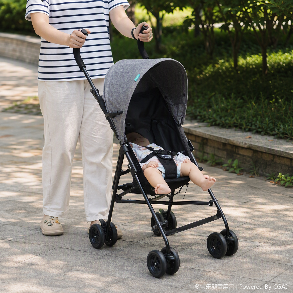 The lightweight and multi-functional baby stroller can be folded for easy carrying of babies. There are various styles of baby strollers and newborn strollers