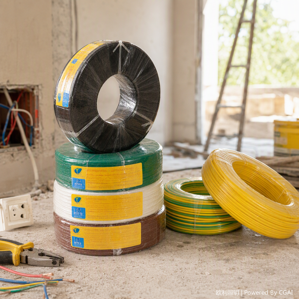 High-performance insulated wires for electrical and electronic use, household assembly line cables, safe and durable multi-core wires Application Scenario