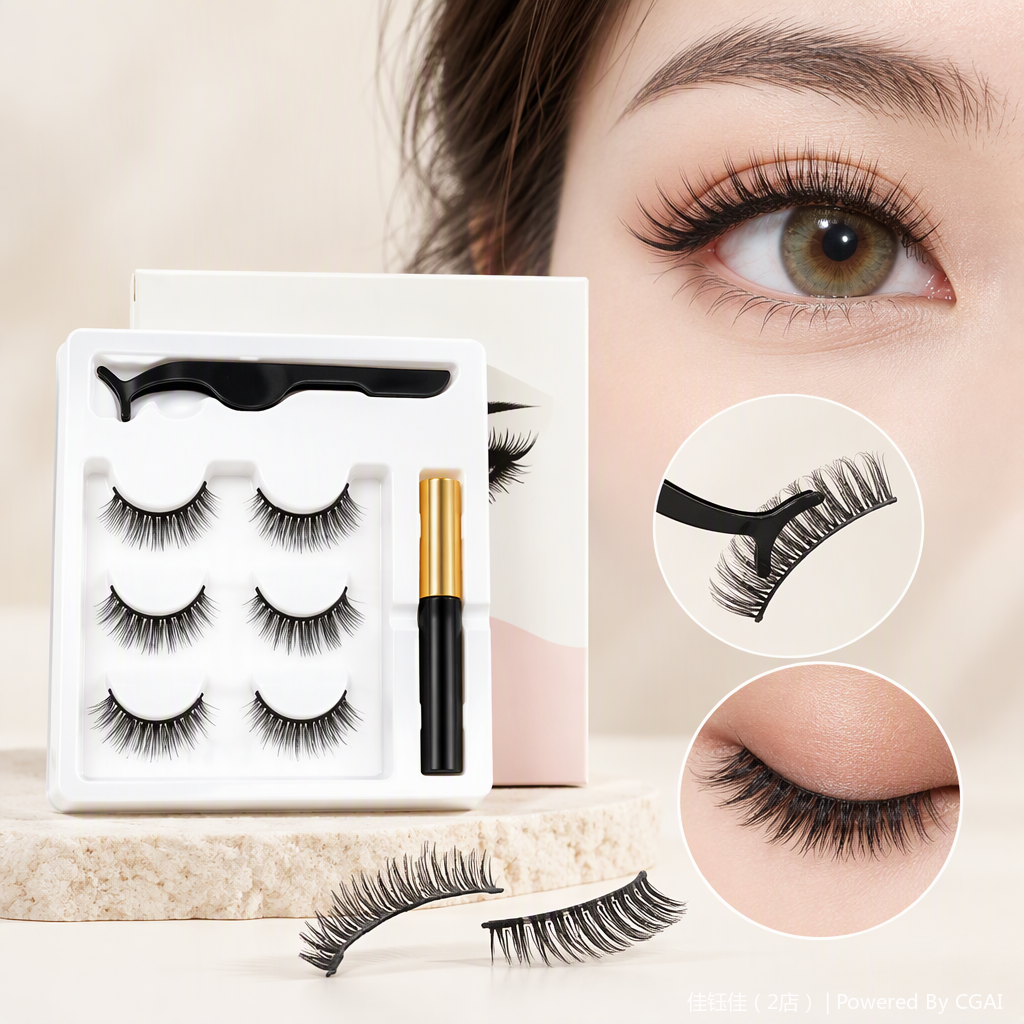 Professional false eyelash thickening, natural and long-lasting beauty tools, beauty products and beauty accessories details Picture