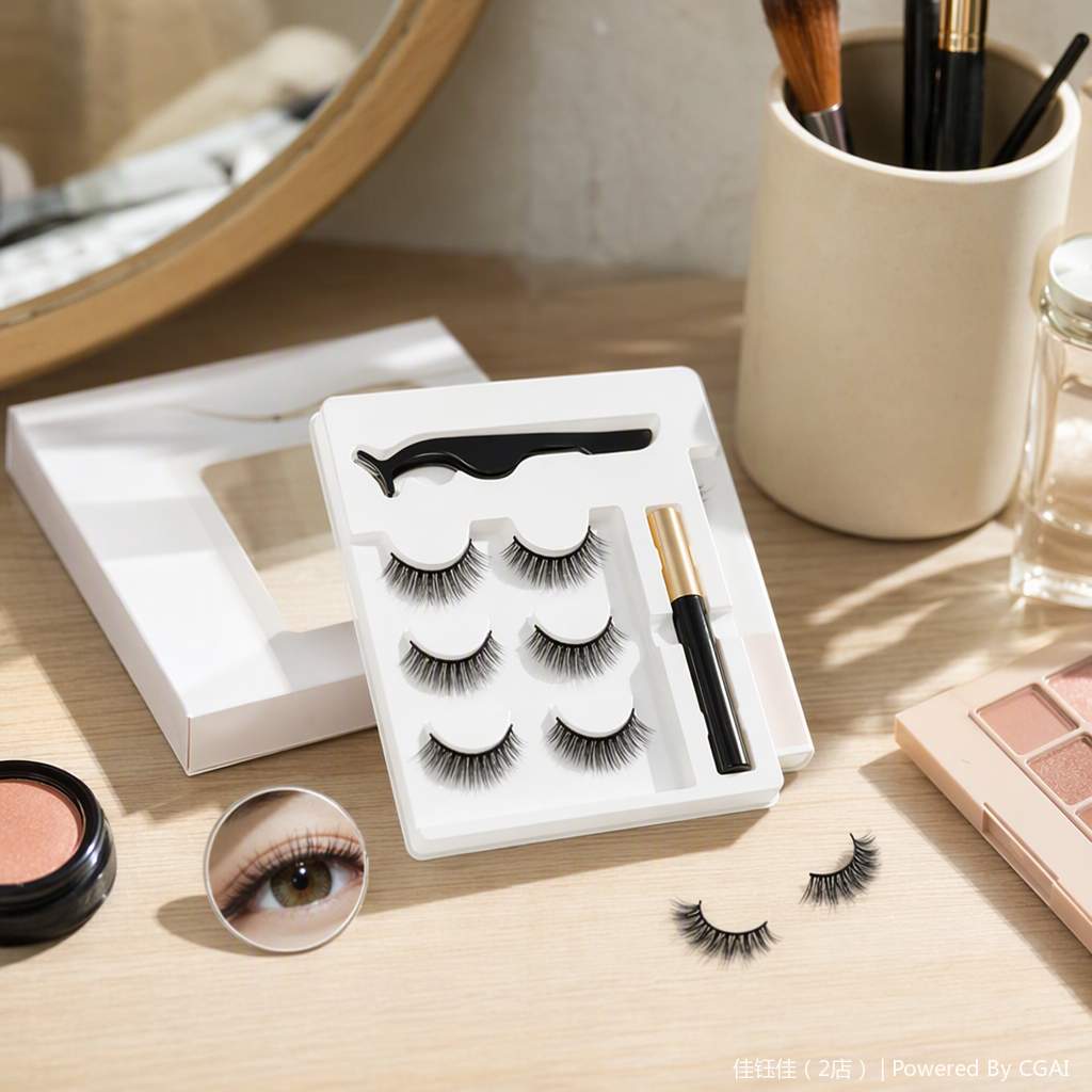 Professional false eyelash thickening, natural and long-lasting beauty tools, beauty products and beauty accessories Application Scenario