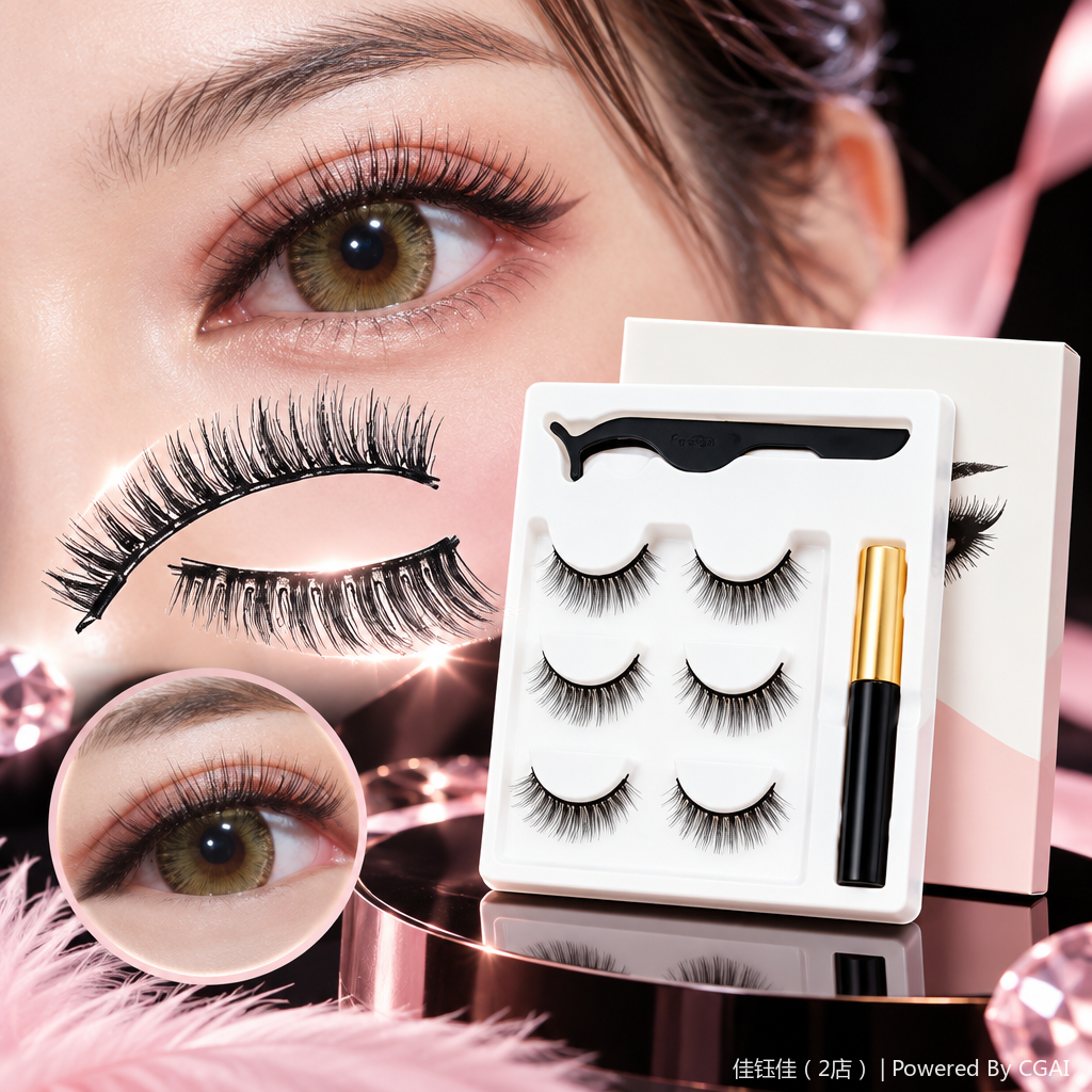 Professional false eyelash thickening, natural and long-lasting beauty tools, beauty products and beauty accessories Item Picture