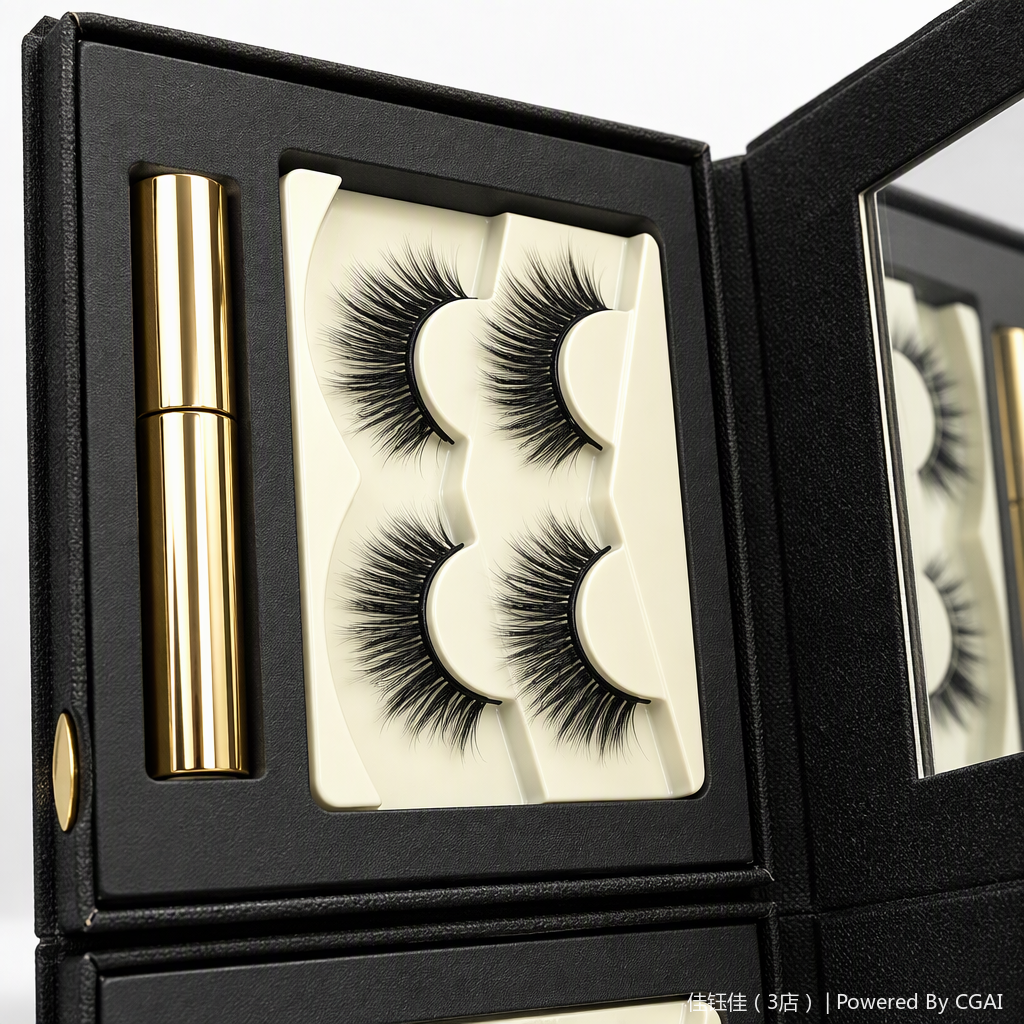 Natural thick false eyelashes, long-lasting anti-smudging, professional beauty tools to enhance eye makeup effects Item Picture