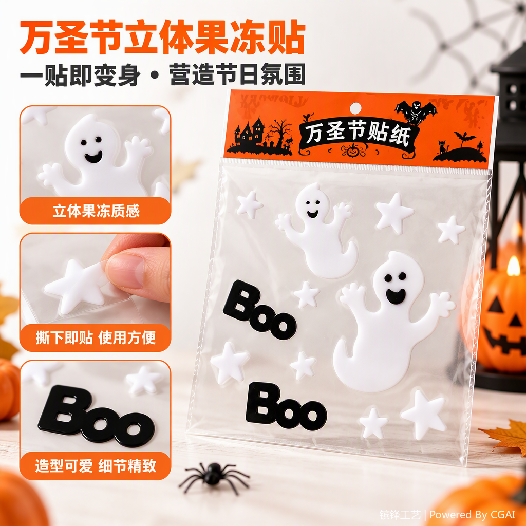 Creative Halloween office culture festival decoration items, decorative supplies, and festive atmosphere decoration tools details Picture