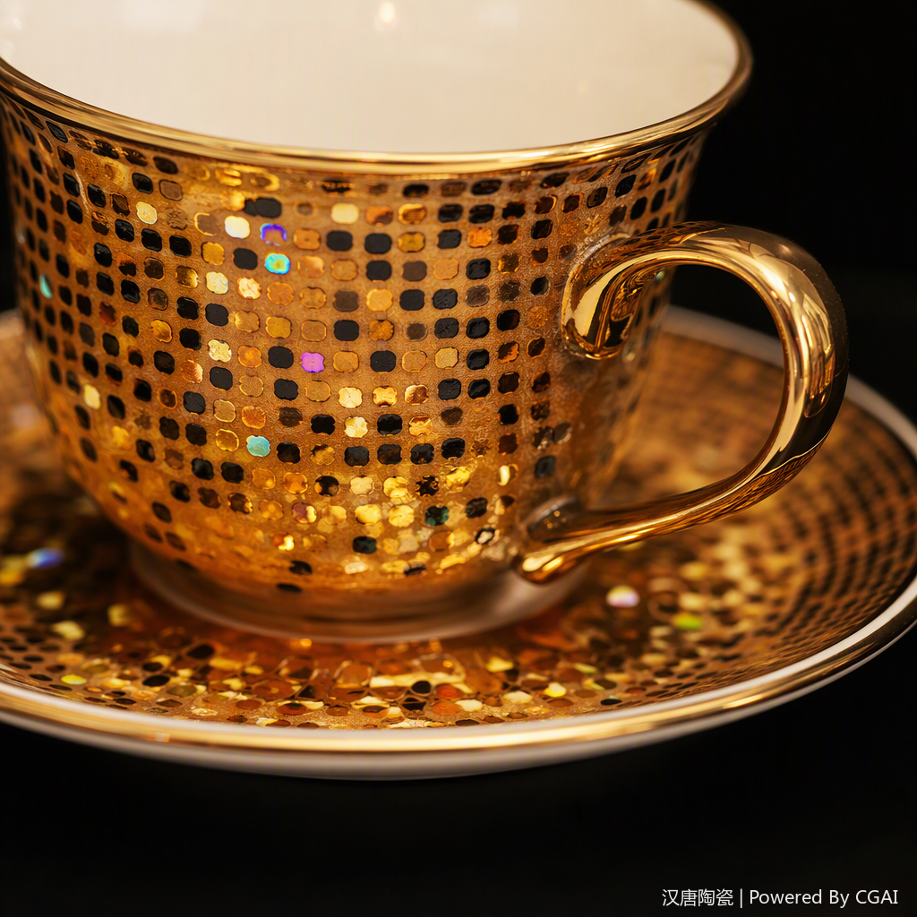 هدية من كأس القهوة الخزفية المصنوعة من أزياء والمزودة بأغطية، من أجل فطار منزلي مبتكر Item Picture