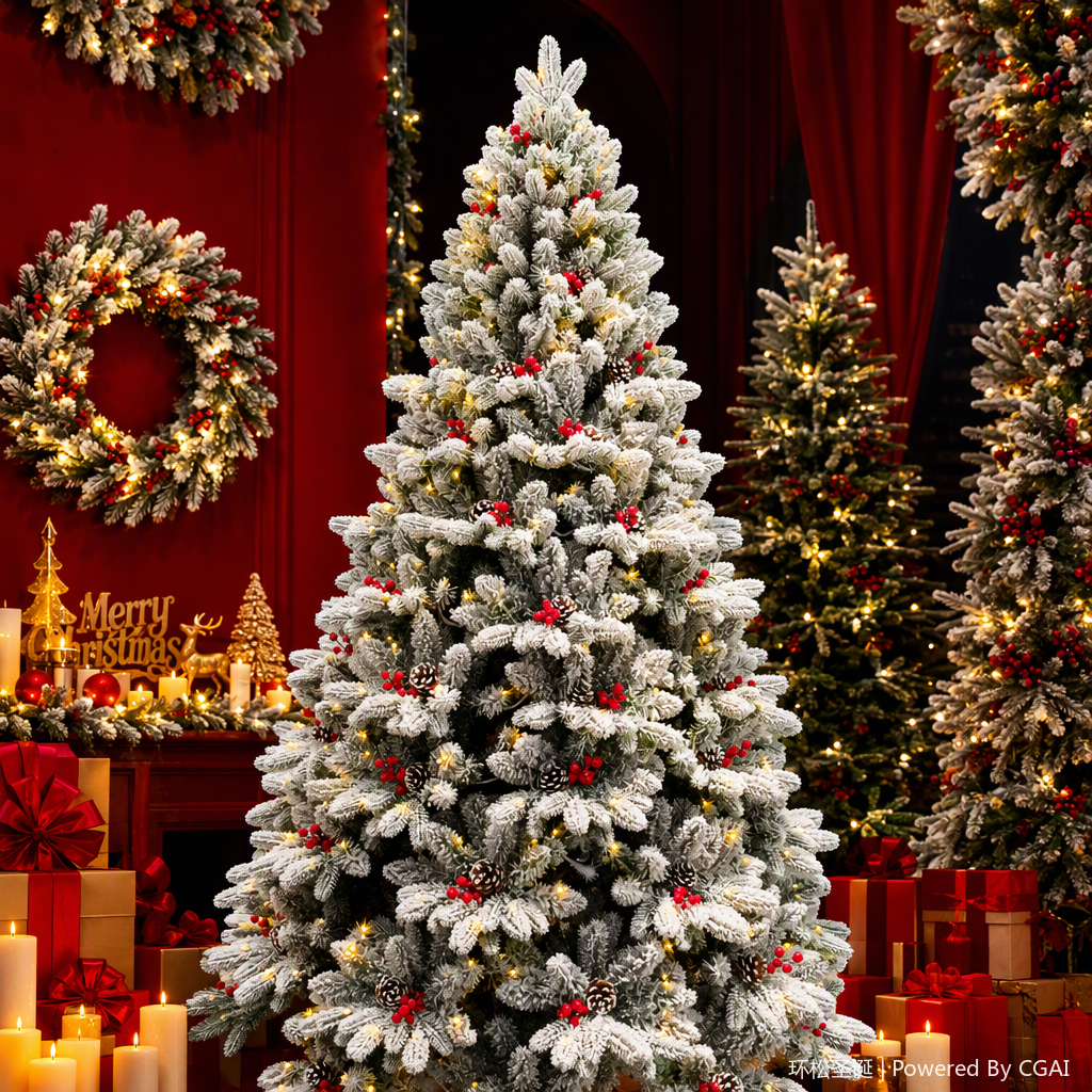 Oficina árbol de navidad artículos decorativos cultura festiva ambiente festivo decoración de navidad Application Scenario