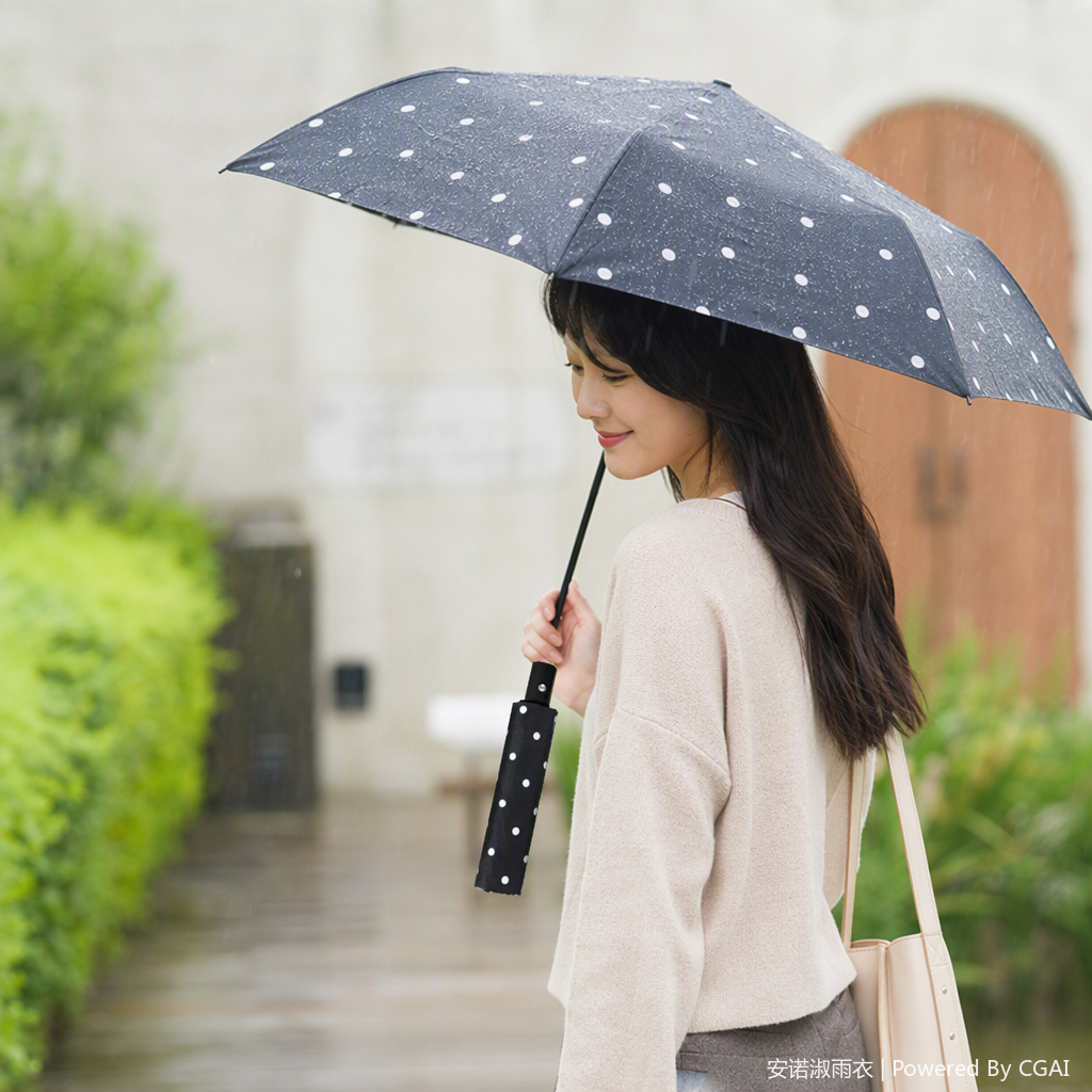This multi-functional windproof, sunshade and umbrella is lightweight, durable and suitable for both sunny and rainy days. It is a fashionable folding umbrella