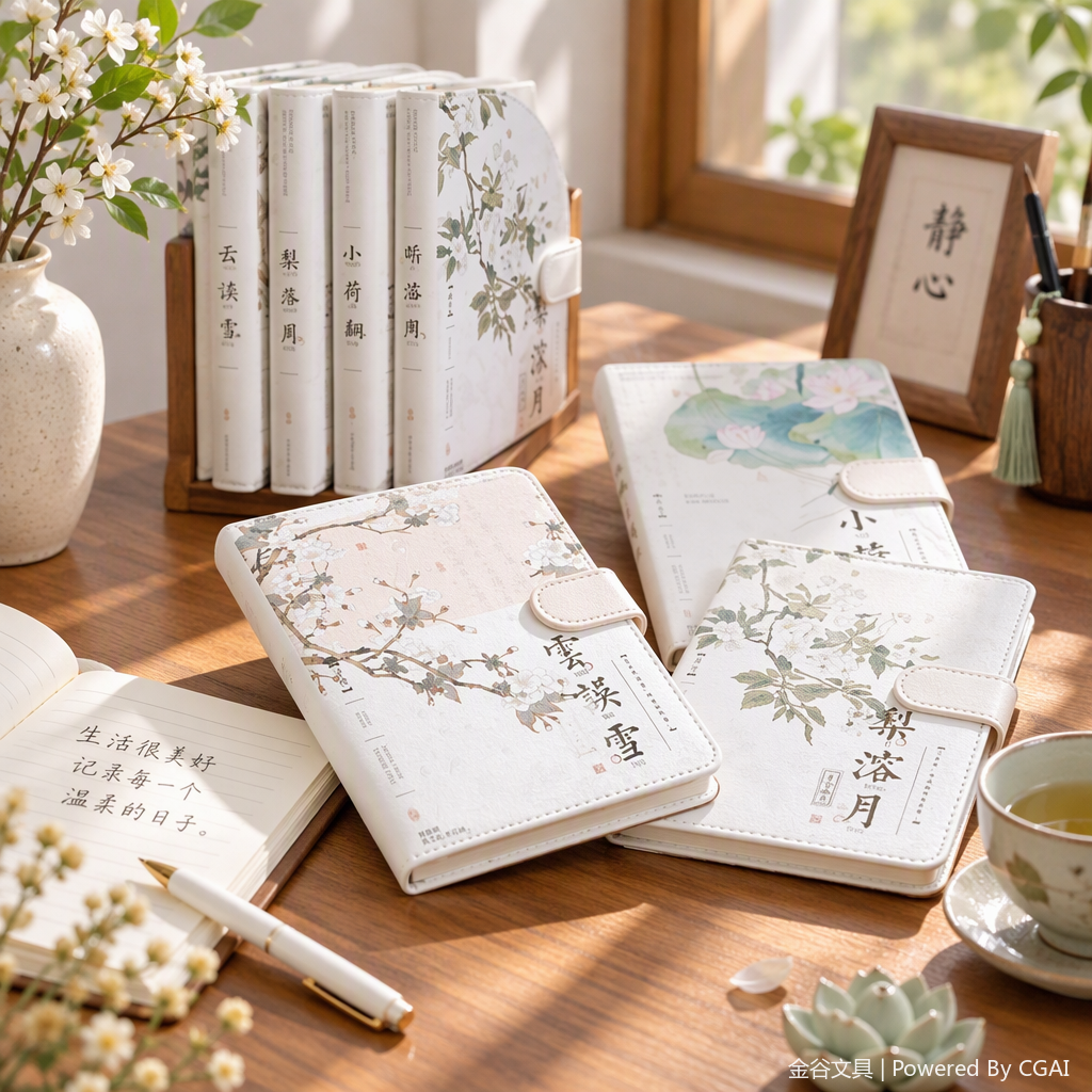 Multi-functional office cultural paper products, notebooks, student notebooks, portable and portable handbooks Specification image