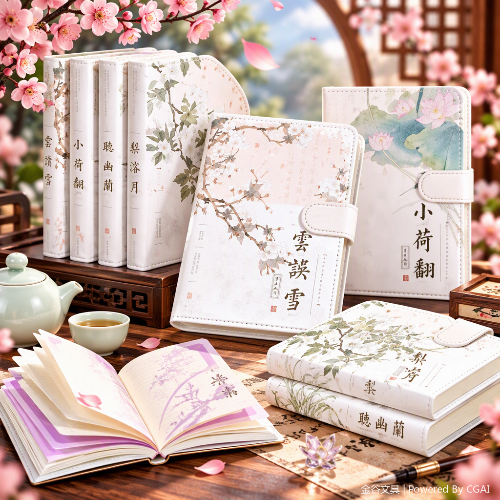 Multi-functional office cultural paper products, notebooks, student notebooks, portable and portable handbooks details Picture