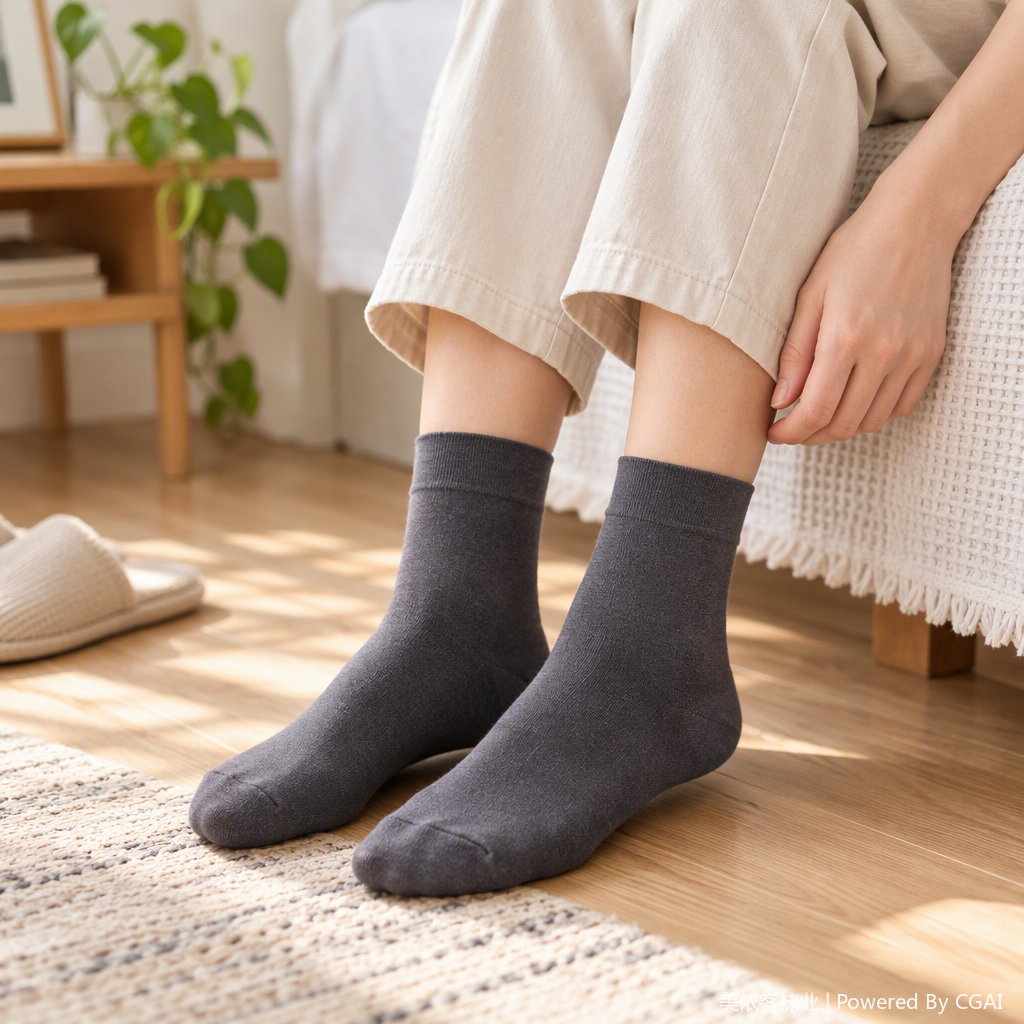 Cómodo y transpirable varios estilos de lencería calcetines casual versátil deporte mujer hombre multicolor y multitamaño elegir Item Picture
