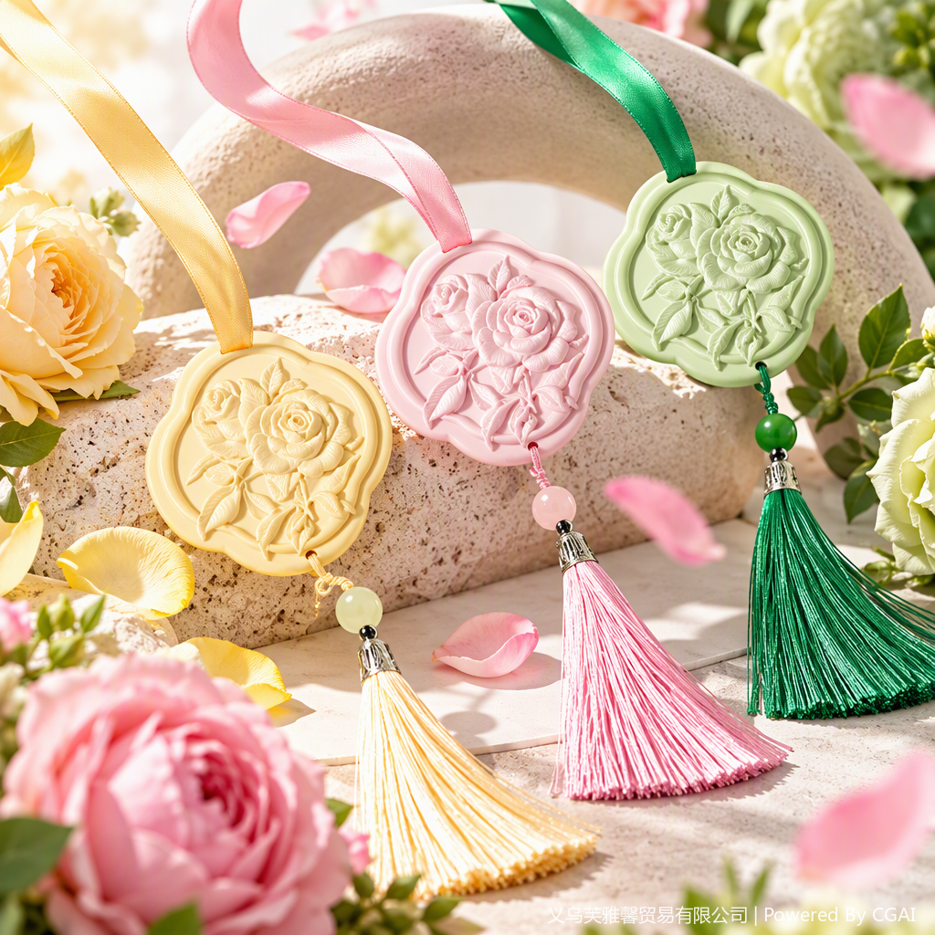 50g rose gypsum scented diffuser, creative home decoration, scented stone, long-lasting and silent scented gift recommendation details Picture