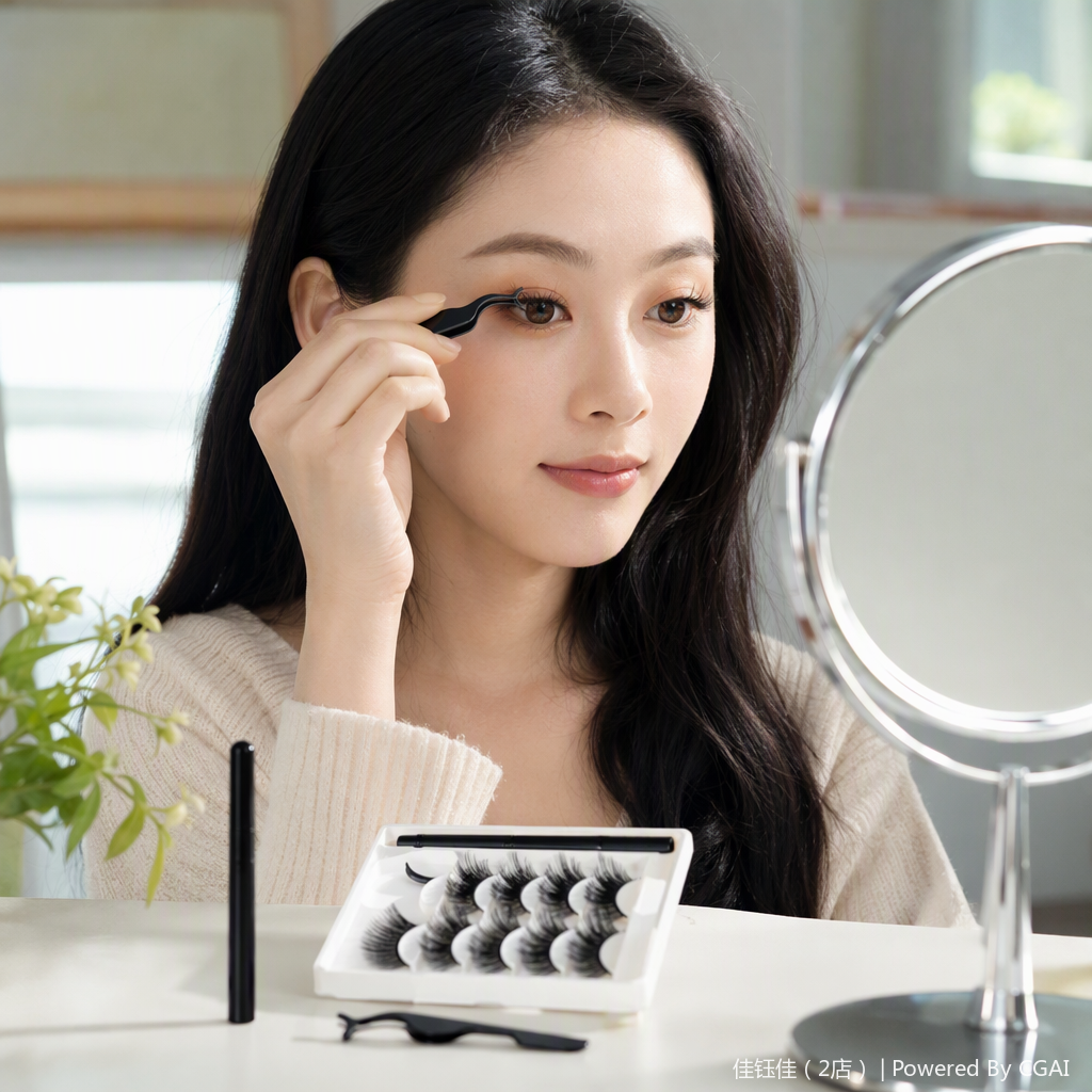Natural and thick false eyelashes, long-lasting and slender beauty tools, natural makeup without smudging Natural and thick false eyelashes, long-lasting and slender beauty tools, natural makeup without smudging