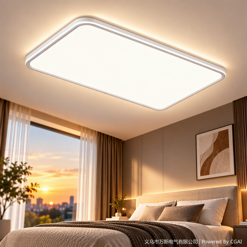 Lámparas de techo modernas y minimalistas para sala de estar y dormitorio iluminación cálida iluminación ahorro de energía LED lámpara de disco luz sentido del diseño details Picture