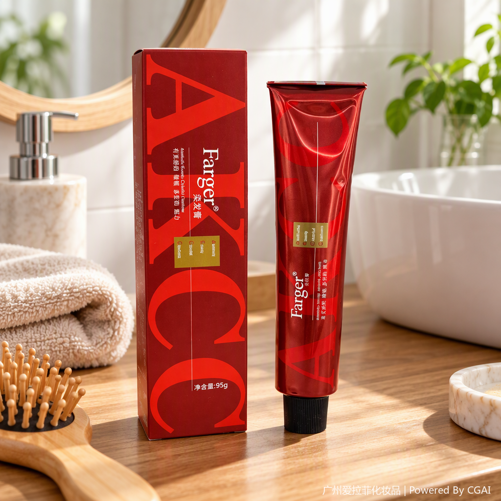 Soft and lustrous hair dye, long-lasting dyeing care, natural color, home hair care product Item Picture