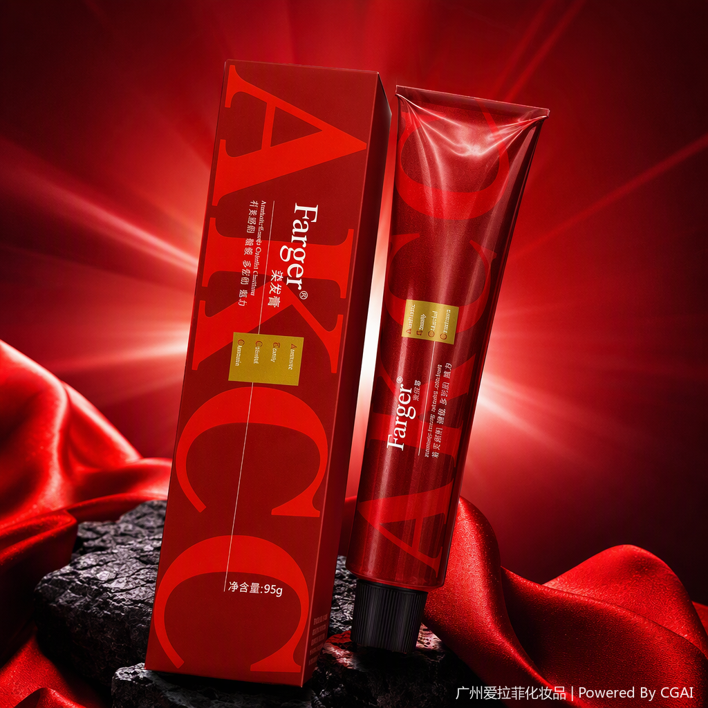 Soft and lustrous hair dye, long-lasting dyeing care, natural color, home hair care product details Picture