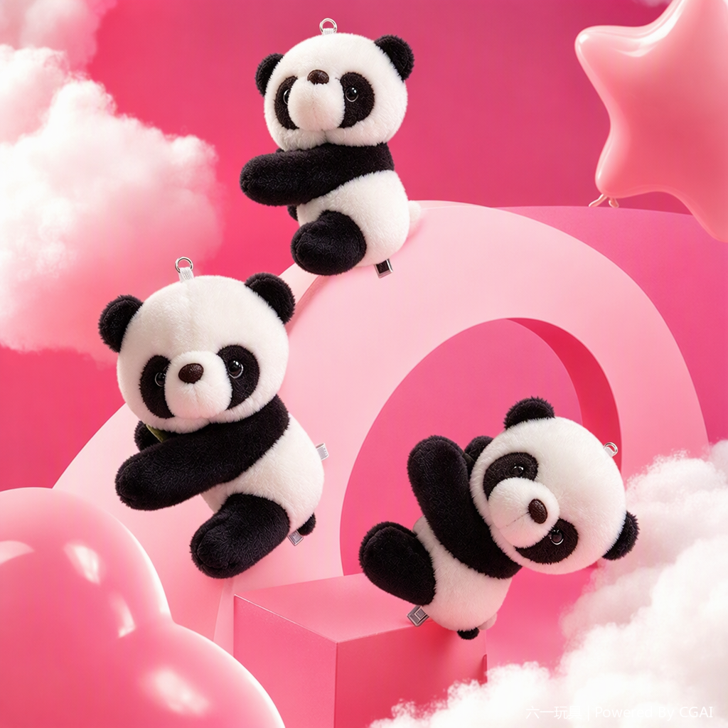 公仔挂件实物图