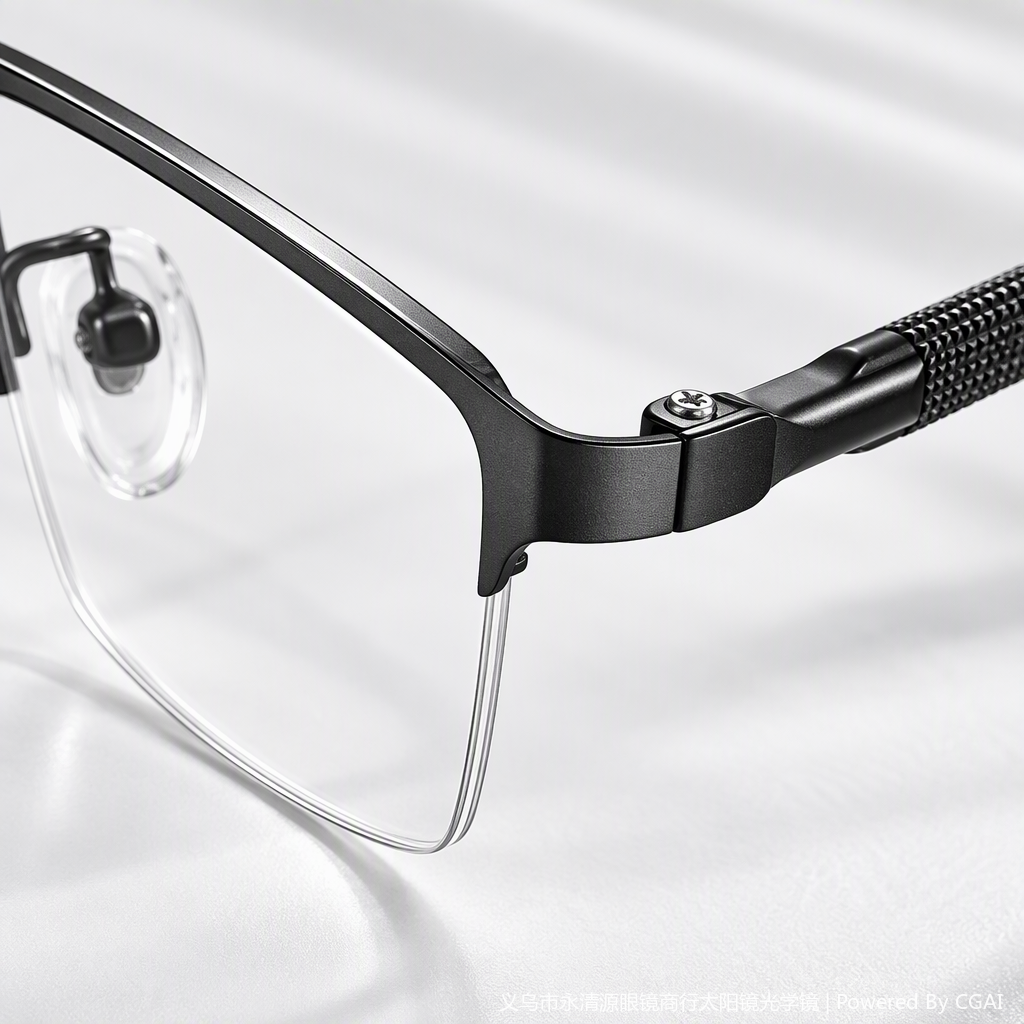 Fashionable and lightweight metal-framed glasses for both men and women, comfortable and durable, trendy style eye protection glasses Fashionable and lightweight metal-framed glasses for both men and women, comfortable and durable, trendy style eye protection glasses