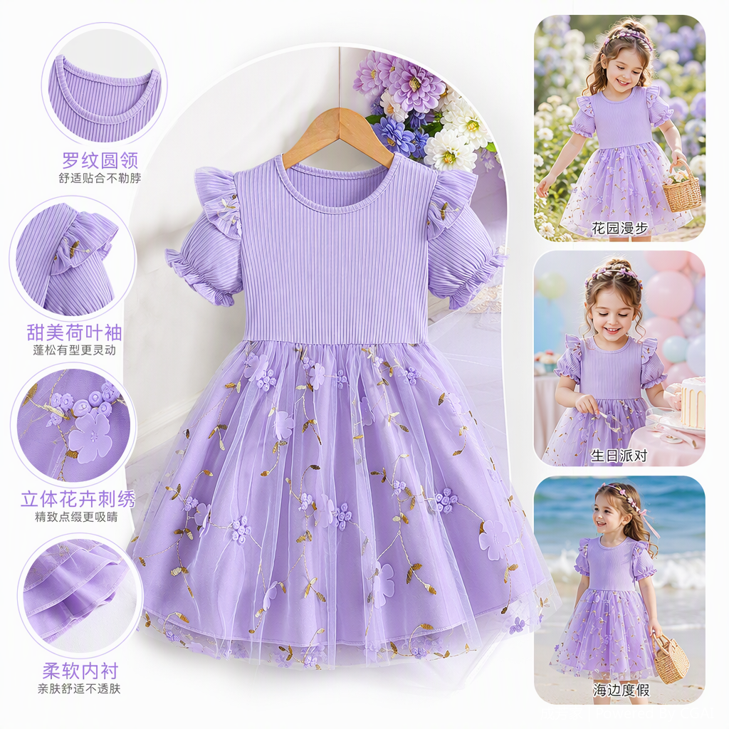 Imported children's clothing is fashionable and casual. It is trendy, versatile, comfortable and suitable for the new spring and summer styles details Picture
