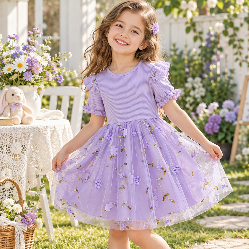 Imported children's clothing is fashionable and casual. It is trendy, versatile, comfortable and suitable for the new spring and summer styles Application Scenario