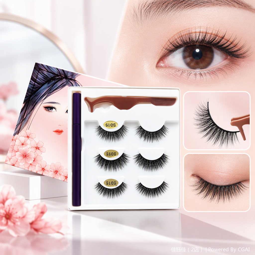 وتستخدم أدوات الماسكارا الاصطناعية الطبيعية ذات التركيب الطبيعي على الدوام مكياج مكياج متخصص Application Scenario