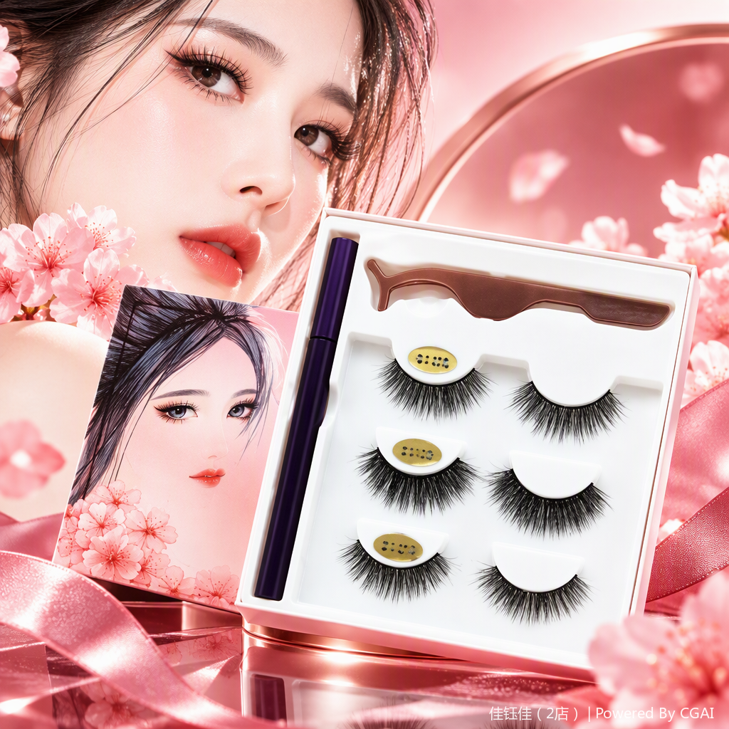 وتستخدم أدوات الماسكارا الاصطناعية الطبيعية ذات التركيب الطبيعي على الدوام مكياج مكياج متخصص details Picture