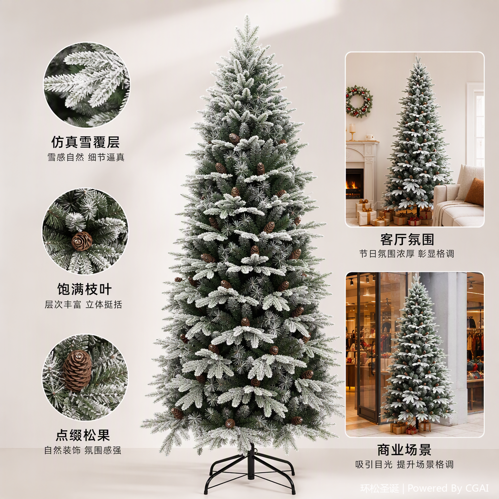Office Christmas cultural decorations, festive atmosphere arrangement, Christmas tree pendants, Christmas gifts, decorative items
