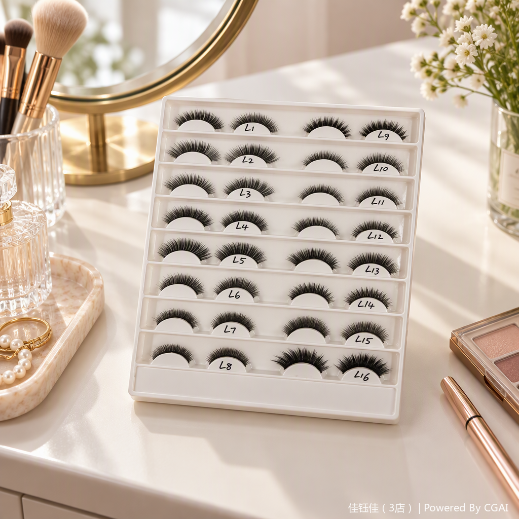 Natural thick false eyelash makeup tool, long-lasting, slender and thick natural makeup look, suitable for multiple styles Application Scenario