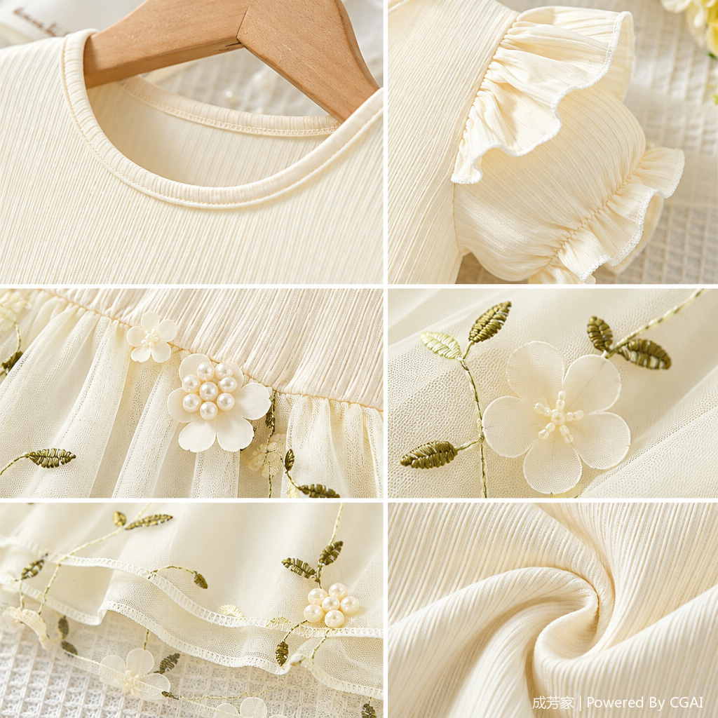 A fashionable, elegant, long, slimming, and versatile women's dress, a new summer trend style Specification image