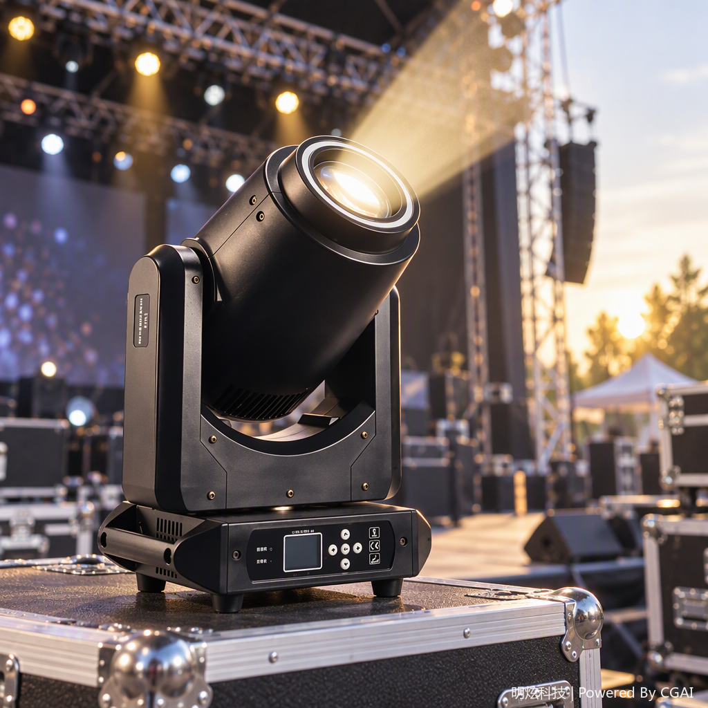 Professional stage moving head lights, high-brightness spotlights, performance lighting equipment, and dedicated stage lighting fixtures details Picture