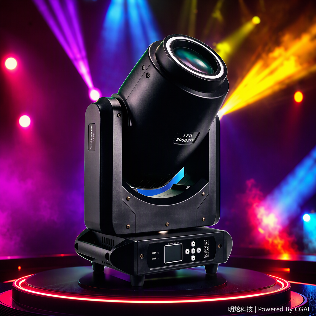 Professional stage moving head lights, high-brightness spotlights, performance lighting equipment, and dedicated stage lighting fixtures