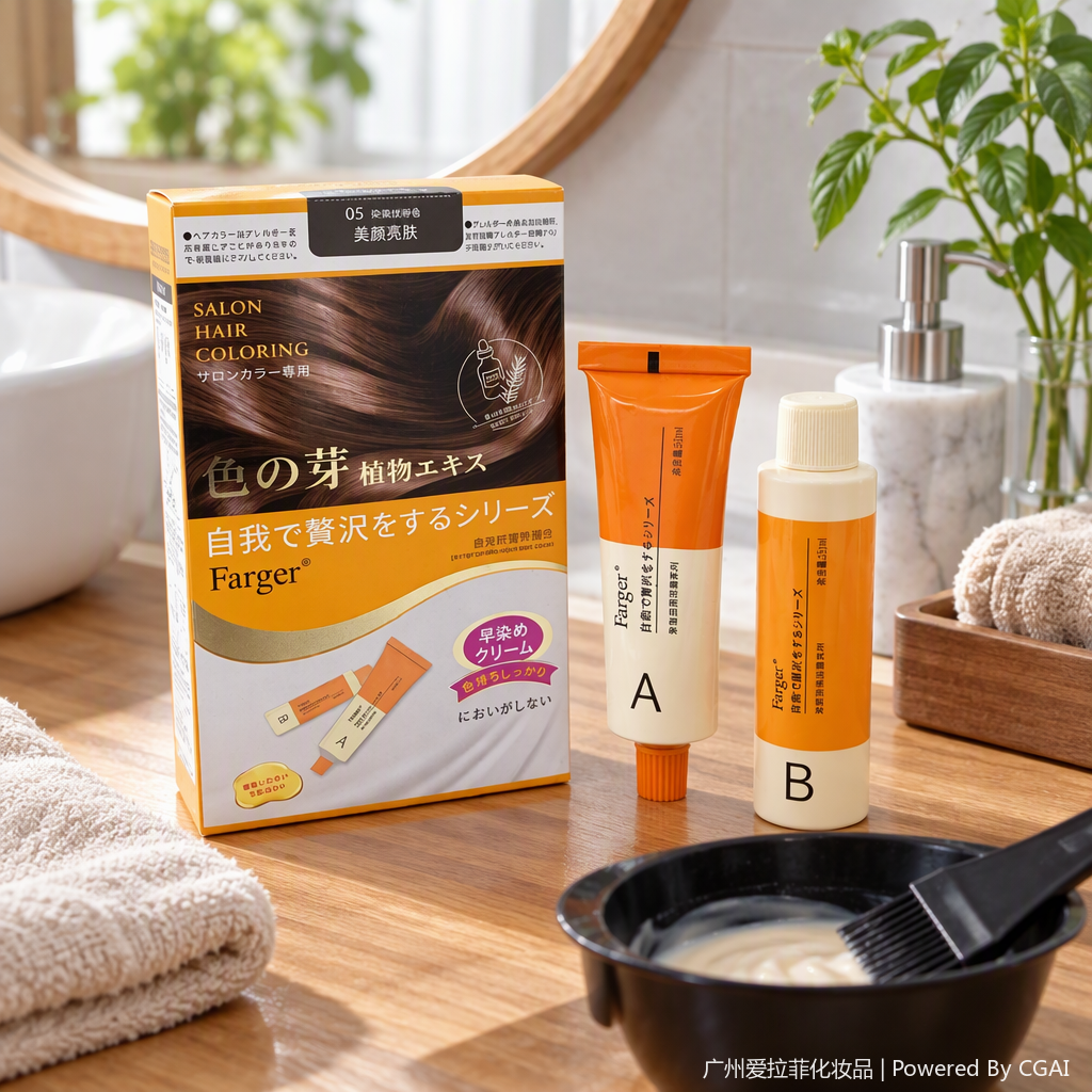 Professional hair dye, long-lasting color, natural luster, household hair care products details Picture