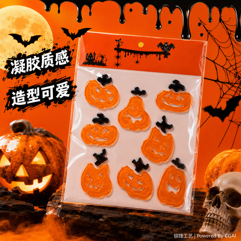 Creativo halloween oficina colocación de decoración de vacaciones colocación de festival cultural atmósfera suministros details Picture