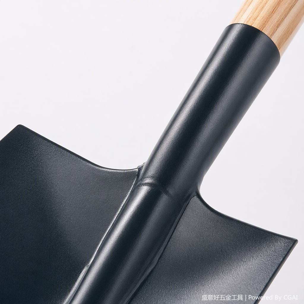 The multi-functional agricultural shovel has a sturdy and durable handle, making it an ideal tool for field gardening and construction. It is a perfect tool for soil excavation and digging Item Picture
