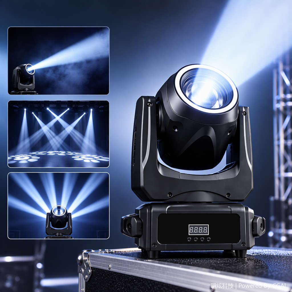 Escenario profesional bobble headlight luces equipo de iluminación lámparas de escenario de rendimiento ajuste multicolor control remoto