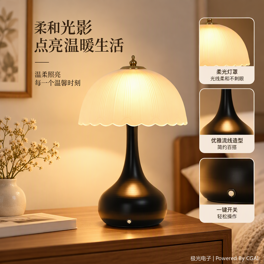 Lámpara de mesa de protección ocular lámpara de noche aprender a leer lámpara de iluminación lámpara de mesa cálida y suave lámpara de protección ocular lámpara de mesa lámpara de noche