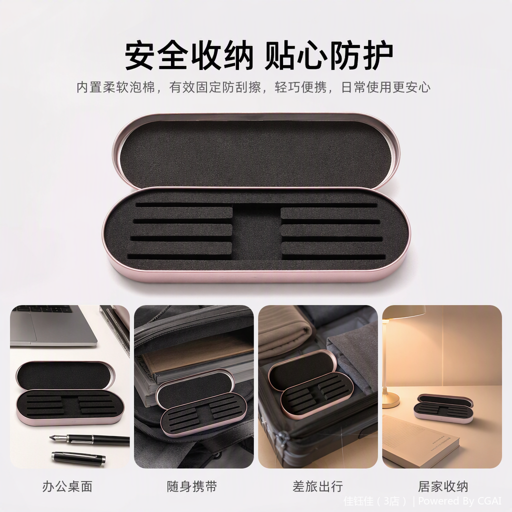 Fashionable eyewear case, portable storage bag, anti-drop protective case, multiple colors to choose from, eyewear accessory storage supplies Specification image