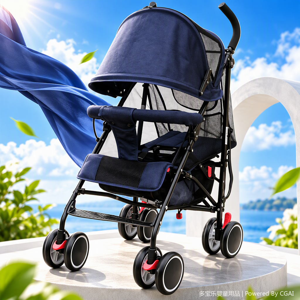 Multi-functional baby stroller, lightweight and portable, foldable stroller, baby seat, infant stroller products Application Scenario