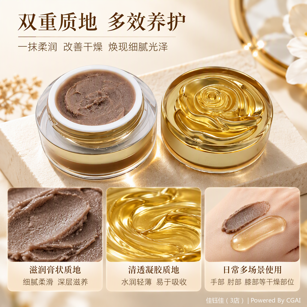Multi-functional cosmetic packaging box, beauty and daily chemical products storage box, simple, fashionable and portable makeup storage container Specification image