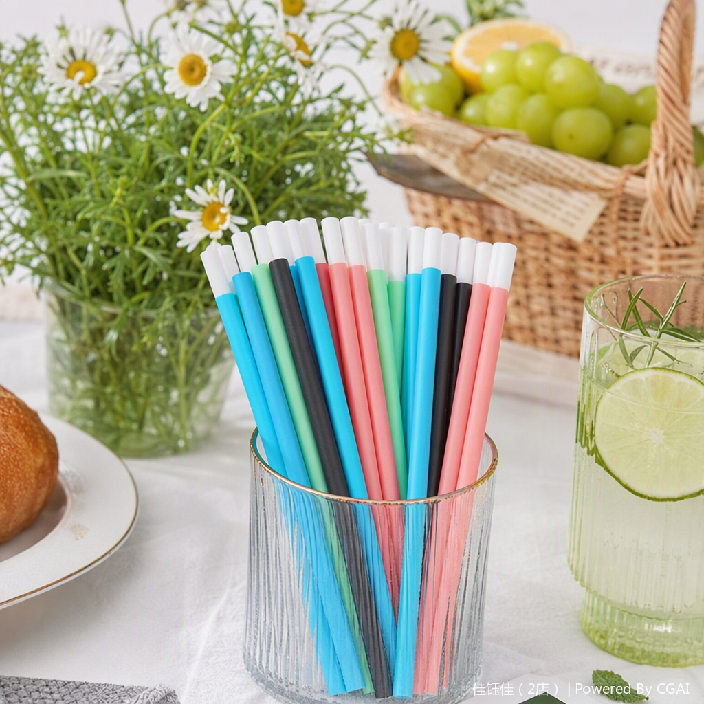 Colorful Office culture marker pen set, student drawing and writing tools, creative colored pens, office supplies Specification image