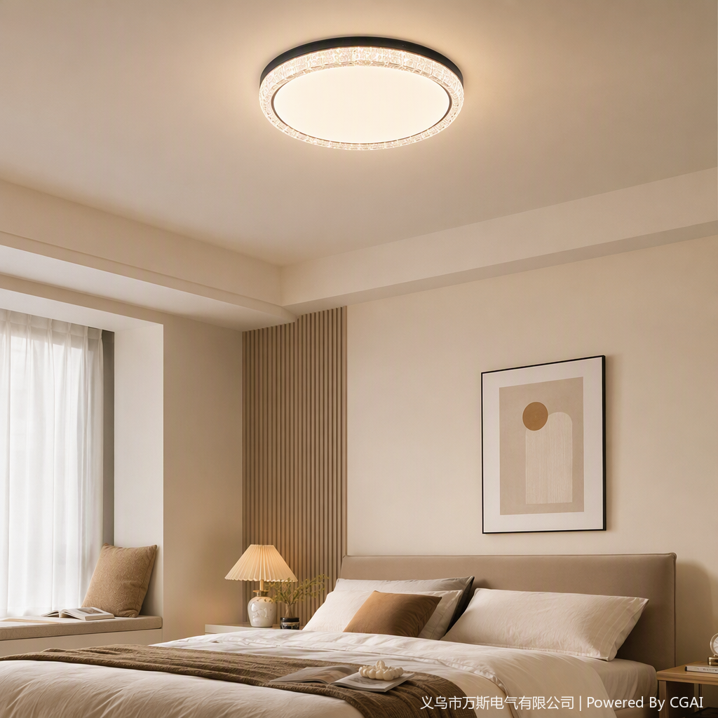 Lámpara de techo moderna y simple sala de estar dormitorio luminaria decoración cálida y brillante luz ahorro de energía diseño de moda details Picture