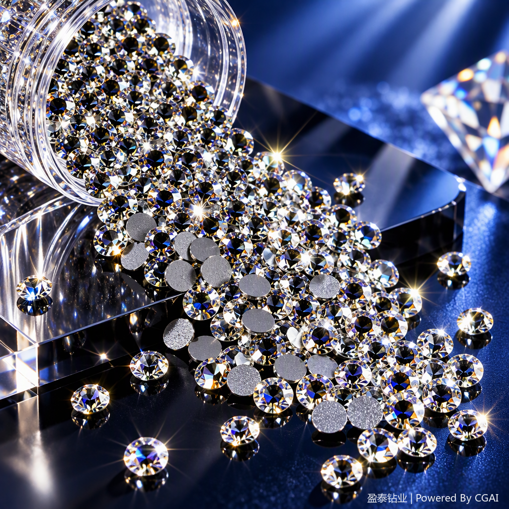 Sparkling rhinestone jewelry accessories, a variety of handcrafted DIY accessories, glittering sequin decorative accessories, jewelry materials Specification image