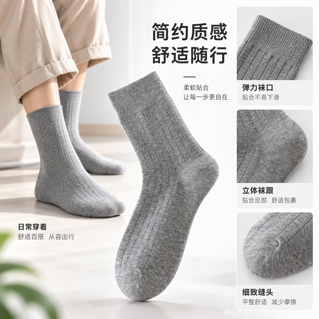 Cómodo respirable heap heap calcetines mujeres versión coreana versátil casual deportes calcetines tendencia 100 modelos de color details Picture