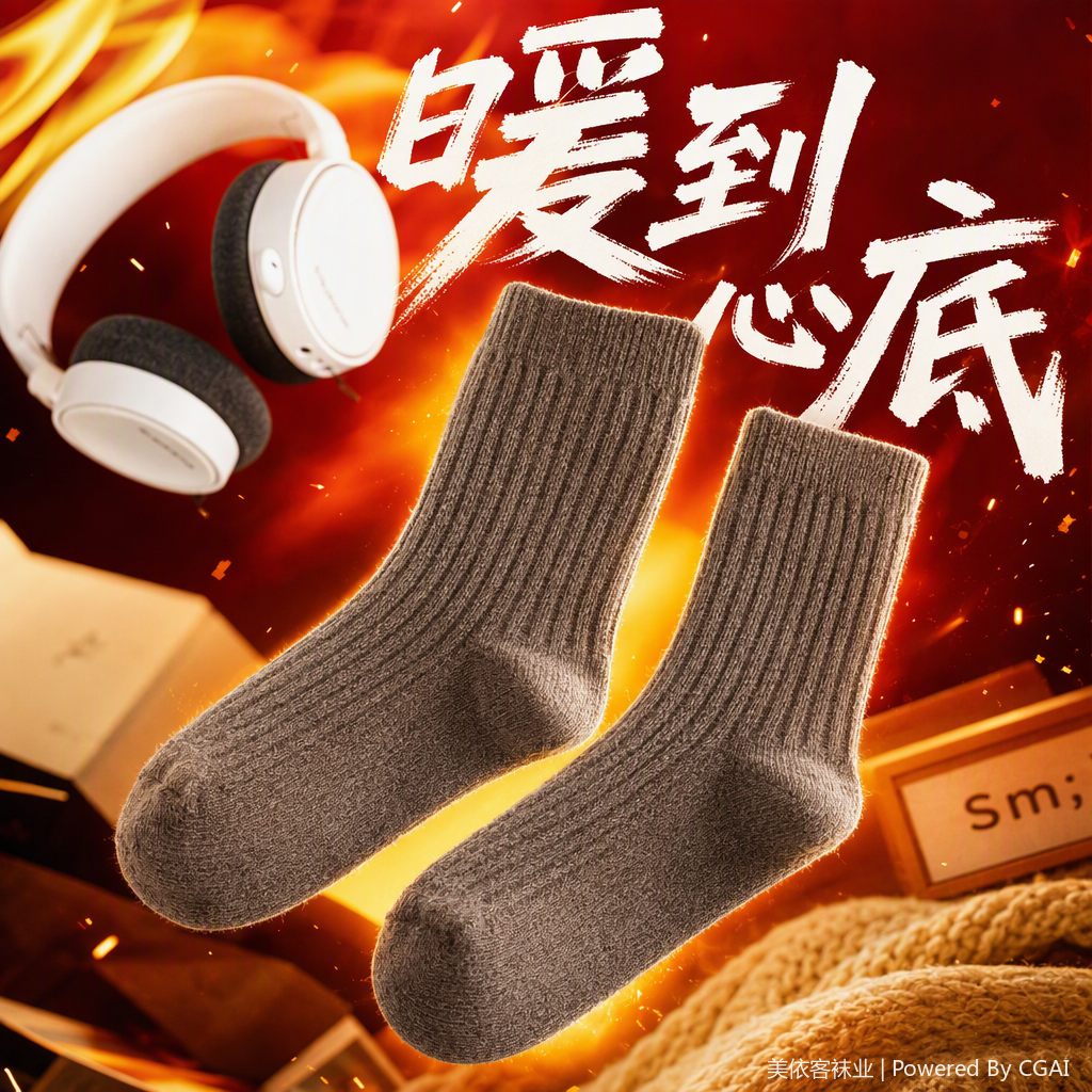 Comfortable and breathable pile socks for women and students, versatile casual short socks, trendy and colorful sports socks details Picture