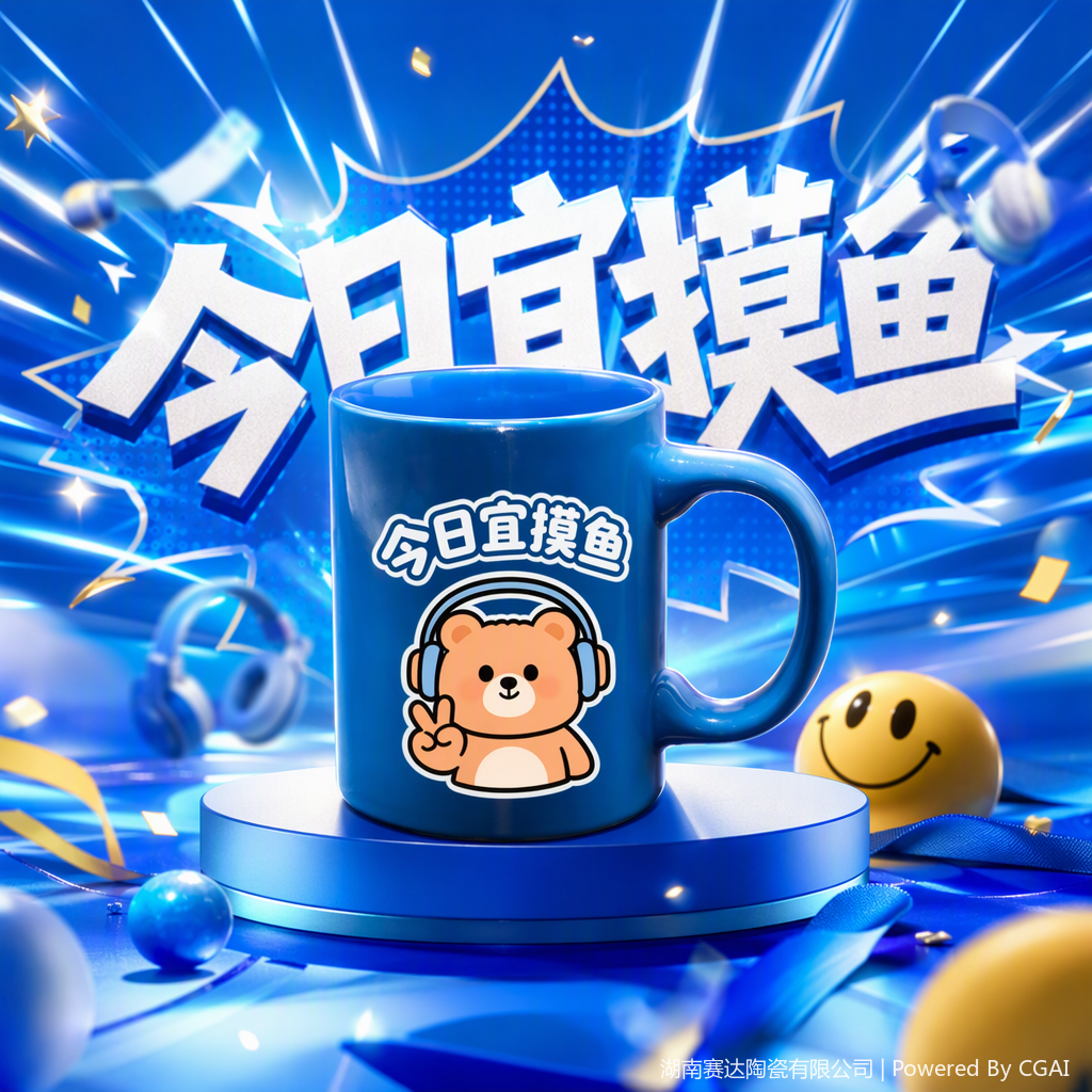 多彩陶瓷马克杯创意简约家用日常茶咖啡水杯礼品装饰